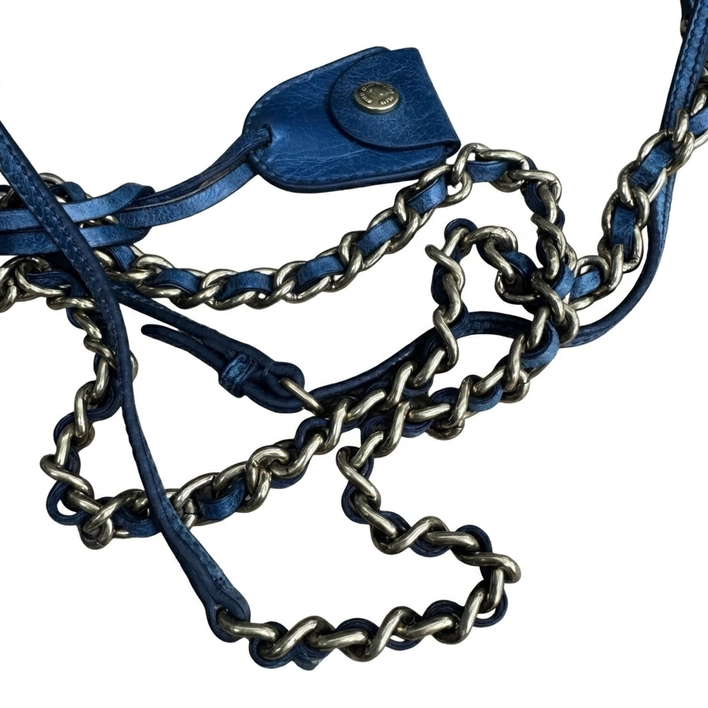 Miu Miu Paillette Sequin Flap Chain Shoulder Bag