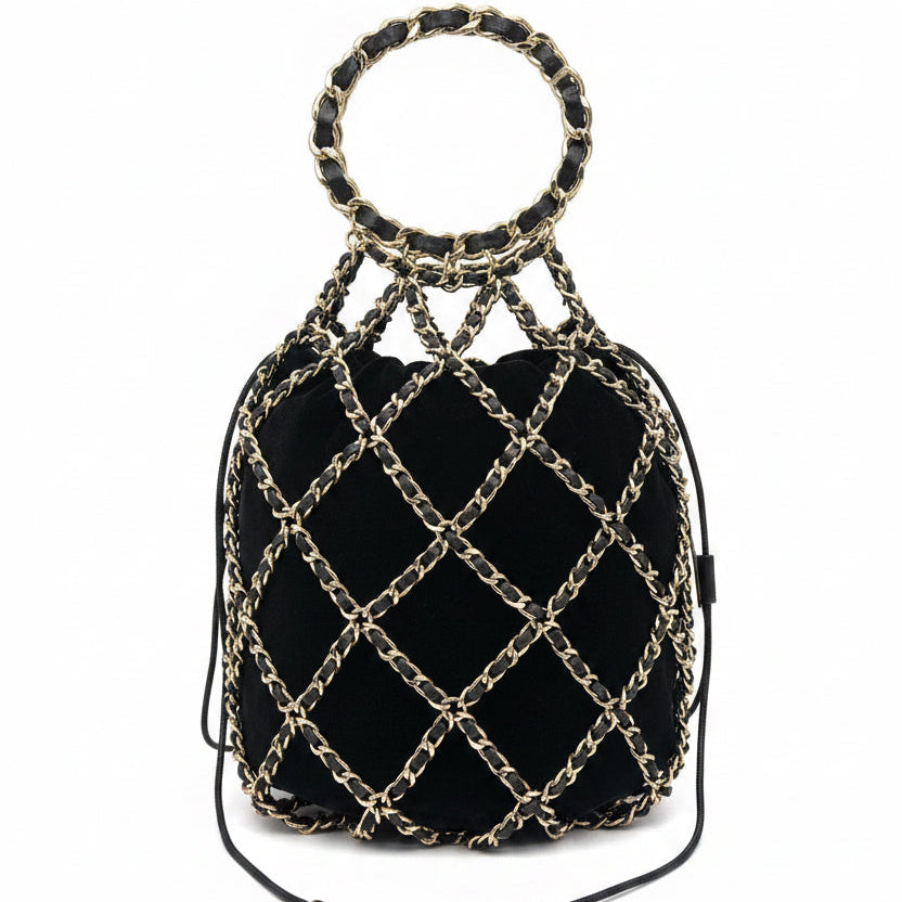 Chanel Velvet Chain Cage