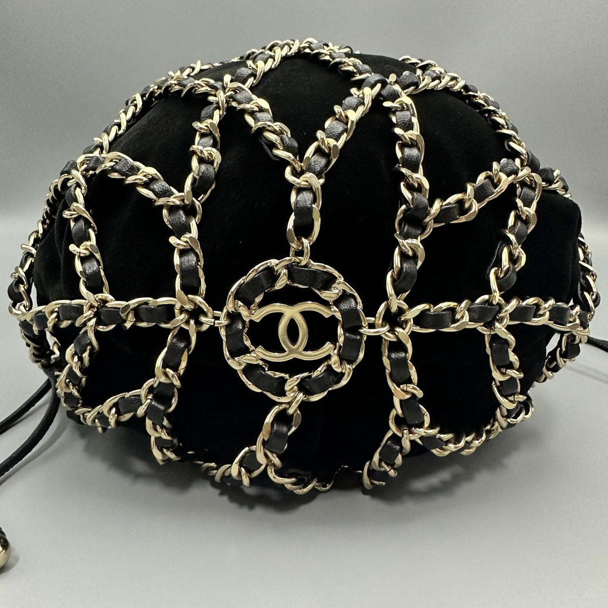 Chanel Velvet Chain Cage