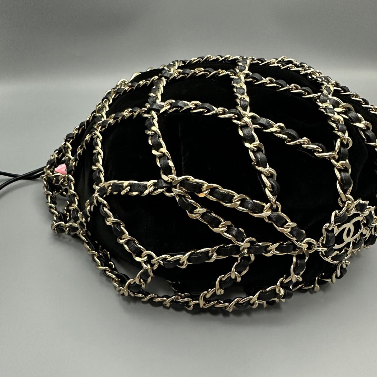 Chanel Velvet Chain Cage