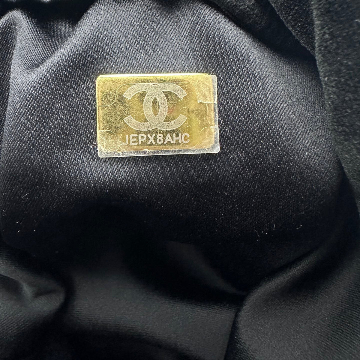 Chanel Velvet Chain Cage