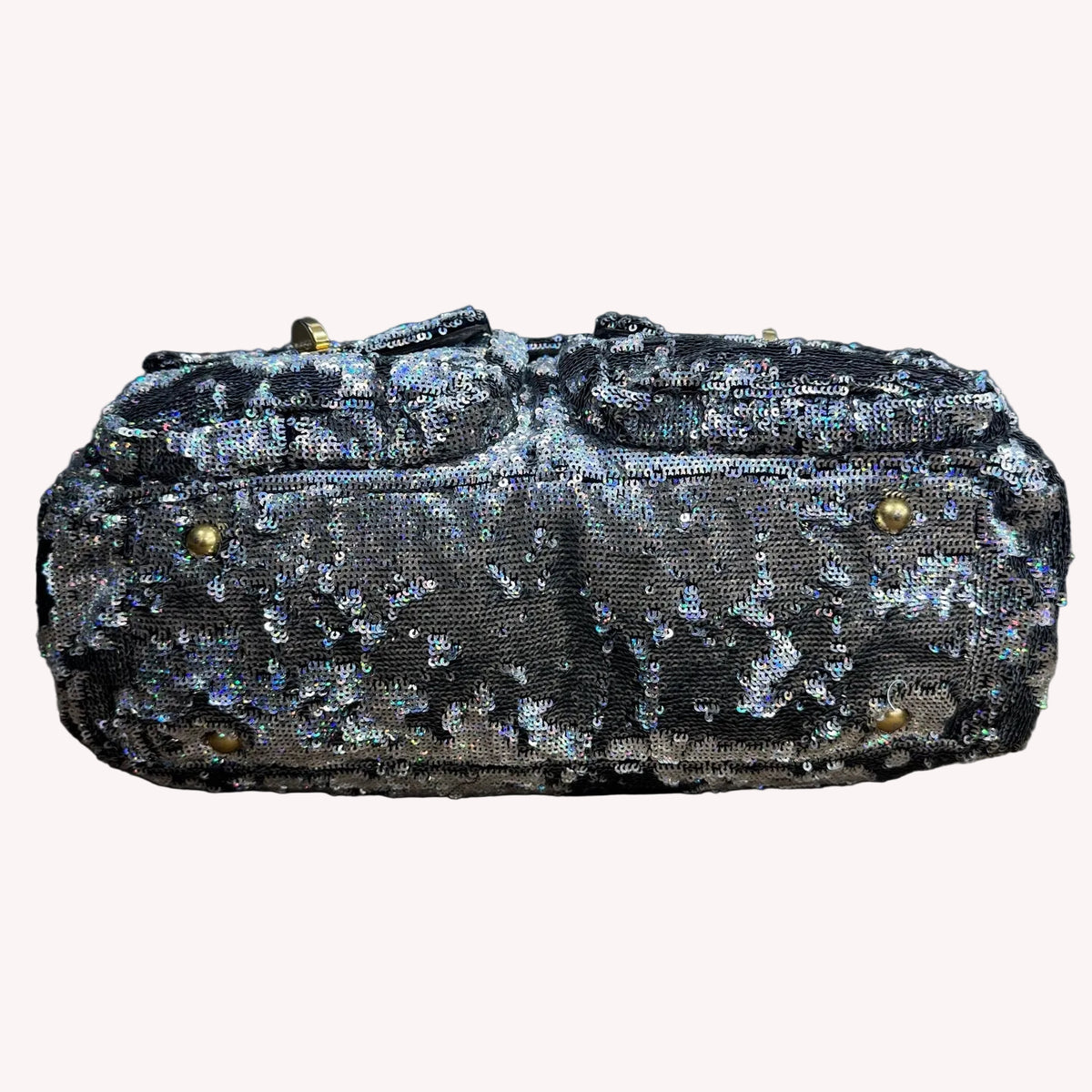 Miu Miu Sequin Pocket Convertible Shoulder Bag