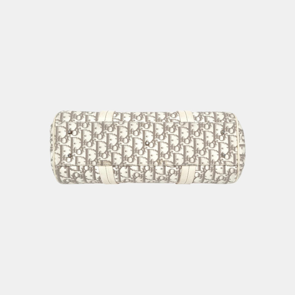 Christian Dior Romantique Floral Embroidered Trotter Canvas Bag (Dior Romantique）