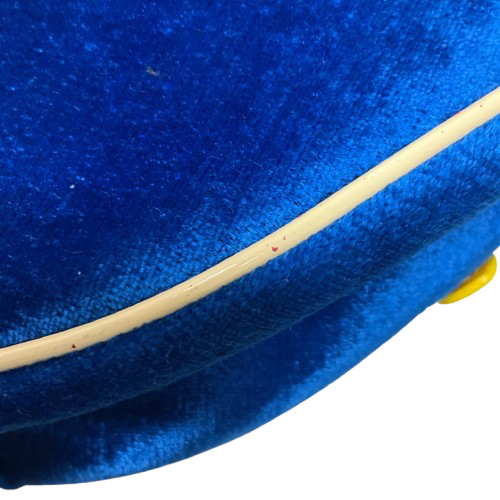 Christian Dior Vintage Velvet "Adiorable 69" Saddle Bag
