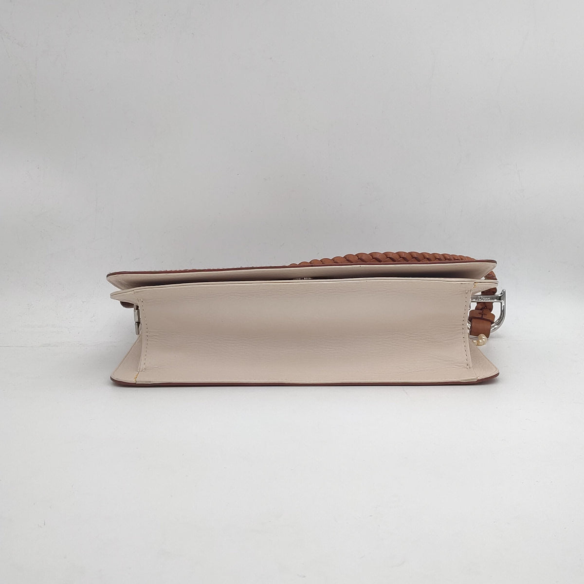 Christian Dior D'Trick Brogue Flap Shoulder Bag